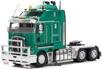 1/50 Kenworth K200 Prime Mover 2.8m (metallic green)-kenworth-Model Barn