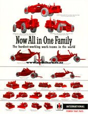 International Construction Family Sales Brochure Poster New Laminated-international-Model Barn