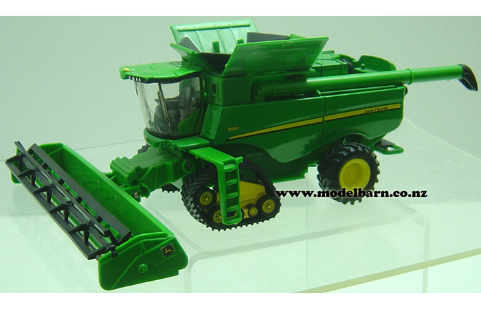 1/64 John Deere S690 Combine Harvester on Tracks (unboxed)