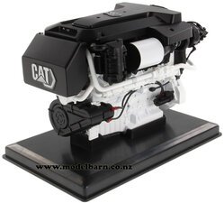 1/12 Caterpillar C32B Marine Engine (white & black)-other-items-Model Barn