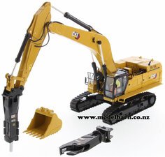 1/50 Caterpillar 395 Next Gereration General Purpose Excavator with Attachments-construction-and-forestry-Model Barn