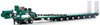 1/50 Drake 2x8 Dolly & 7x8 Steerable Trailer (Metallic Green)