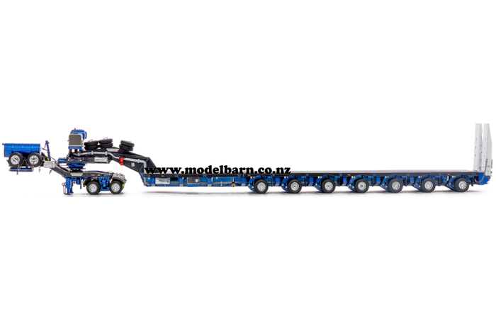 The Drake Group | 7x8 Steerable Metallic Blue