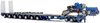 1/50 Drake 2x8 Dolly & 7x8 Steerable Trailer (Blue/Grey)