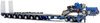 1/50 Drake 2x8 Dolly & 12x8 Steerable Low Loader Trailer (Blue/Grey)