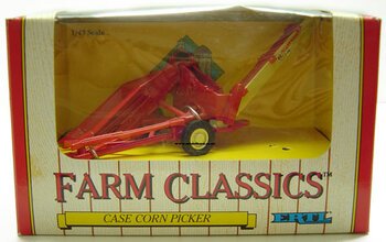 1/43 McCormick 1-PR 1-Row Corn Picker-international-Model Barn