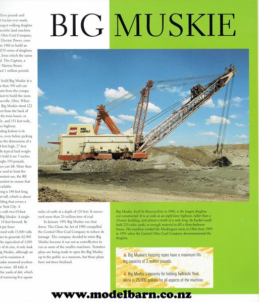 Heavy Equipment Book Books & BrochuresUsed Books Model Barn Book