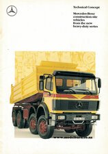 Mercedes Heavy Duty Construction Site Trucks Sales Brochure-mercedes-Model Barn