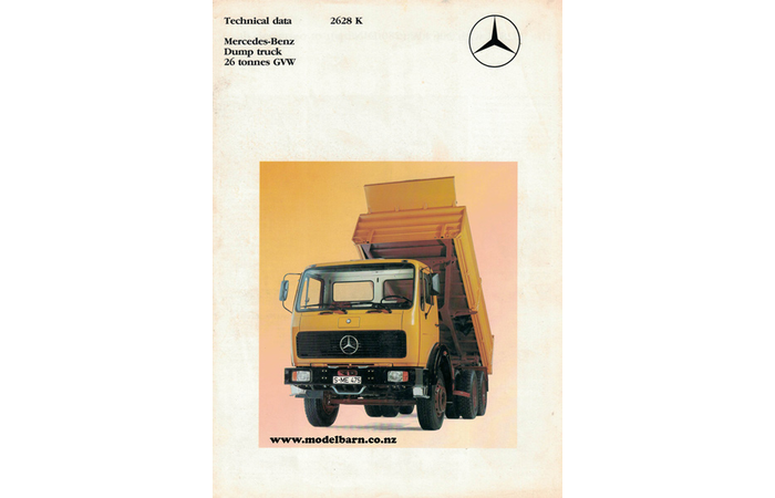 Mercedes 2628 K Truck Sales Brochure