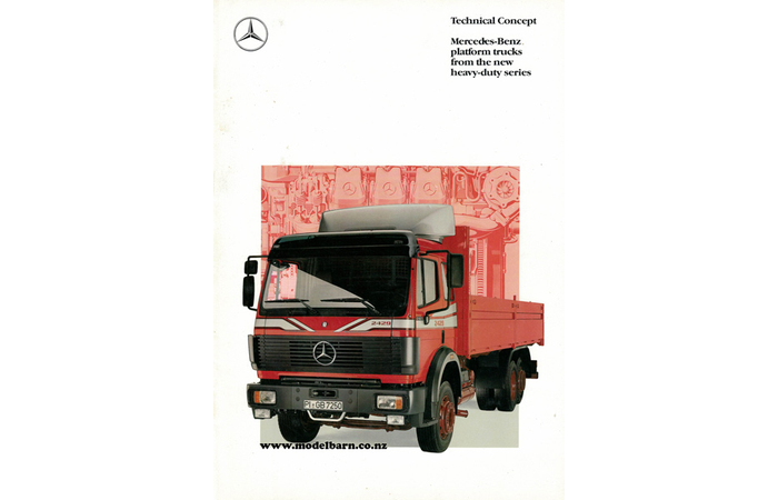 Mercedes Heavy Duty Platform Trucks Sales Brochure