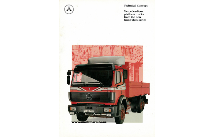 Mercedes Heavy Duty Platform Trucks Sales Brochure