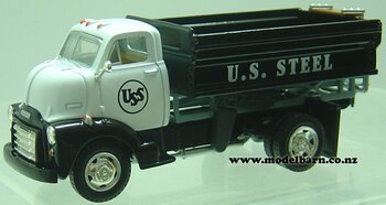 GMC COE Truck (1948, white & black) "US Steel"-chevrolet-and-gmc-Model Barn