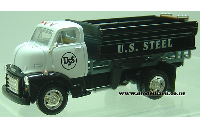 GMC COE Truck (1948, white & black) "US Steel"