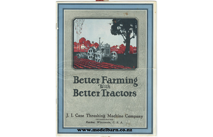 Better Farming with Better Tractors (Case Corossmotor) Brochure