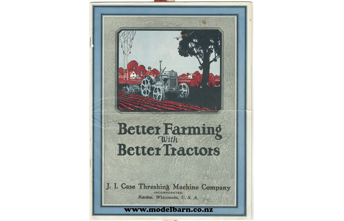 Better Farming with Better Tractors (Case Corossmotor) Brochure