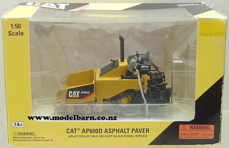 1/50 Caterpillar AP600D Wheeled Asphalt Paver - Construction