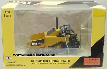 1/50 Caterpillar AP600D Wheeled Asphalt Paver-caterpillar-Model Barn