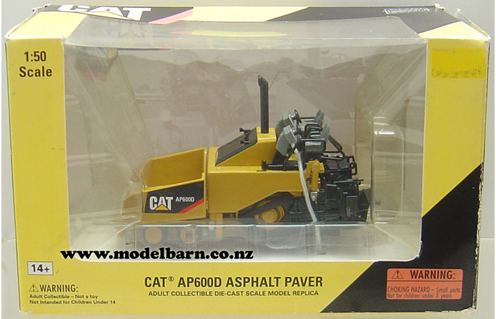 1/50 Caterpillar AP600D Wheeled Asphalt Paver