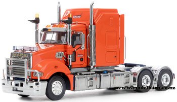 1/50 Mack Super-Liner III Prime Mover (orange & blue) "Drake"-mack-Model Barn