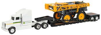 1/64 Hagie STS12 SP Sprayer with Peterbilt Low Loader Set-other-farm-equipment-Model Barn