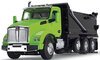 1/64 Kenworth T880 Tip Truck (lime green & black)