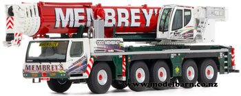 1/50 Liebherr LTM 1250-5.1 Telescopic Mobile Crane "Membrey's Transport & Crane Hire"-liebherr-Model Barn