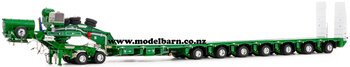 1/50 Drake 2x8 Dolly & 7x8 Steerable Low Loader Trailer "Hogan's Heavy Haulage"-trailers-Model Barn