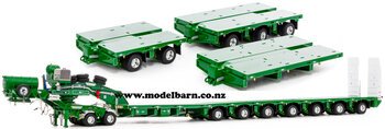 1/50 Drake 2x8 Dolly & 12x8 Steerable Low Loader Trailer "Hogans Heavy Haulage"-trailers-Model Barn