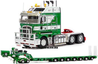 1/50 KW K200 with Drake 2x8 Dolly & 7x8 Low Loader Trailer Combo "Hogans Heavy Haulage"-trucks-and-trailers-Model Barn
