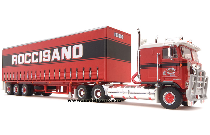 1/64 Kenworth COE with Semi Curtainsider Trailer "Roccisano"