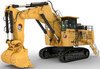1/48 Caterpillar 6040 Backhoe Excavator