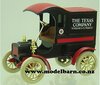 1/25 Ford Delivery Van Money Bank (1905, black) "Texaco"