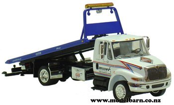 1/34 International Durastar 4400 Slide Deck Recovery Truck "Miller"-international-Model Barn