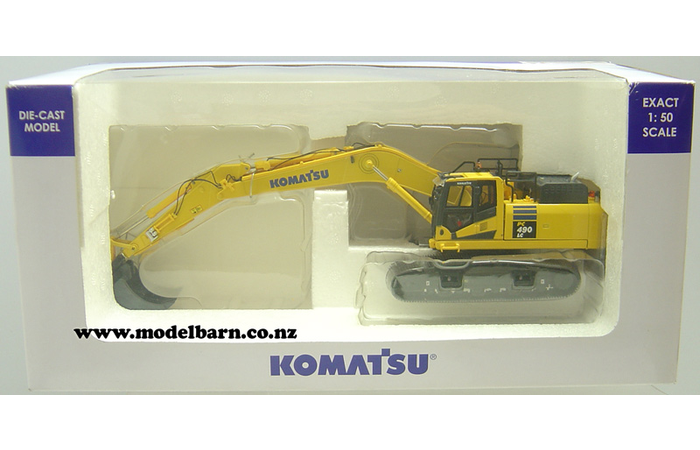 1/50 Komatsu PC490LC-10 Excavator (box faded & damaged)