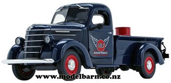 1/25 International D-2 Pick-Up (1938, dark blue) "Gulf"-international-Model Barn