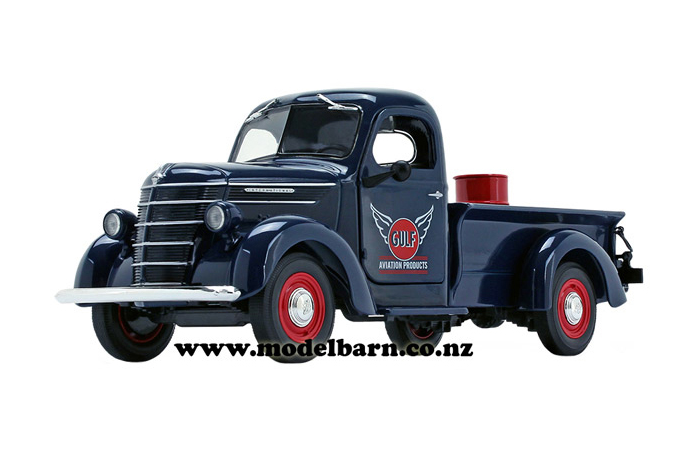 1/25 International D-2 Pick-Up (1938, dark blue) "Gulf"