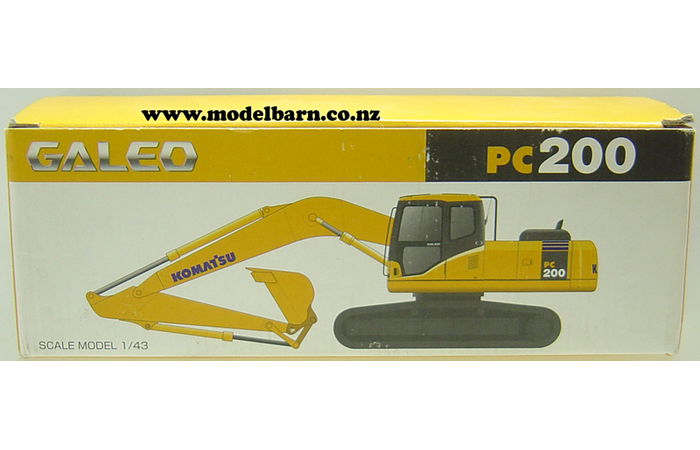 1/43 Komatsu PC200-8 Galeo Excavator - Construction
