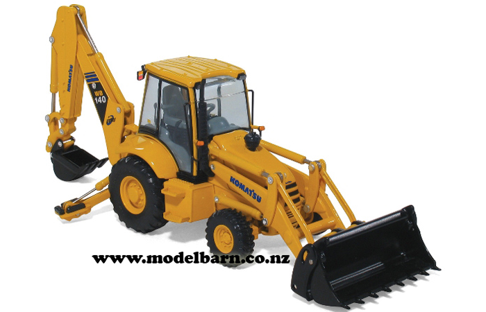 1/50 Komatsu WB140 Backhoe Loader