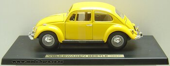 1/18 Volkswagen Beetle (1967, yellow)-volkswagen-Model Barn
