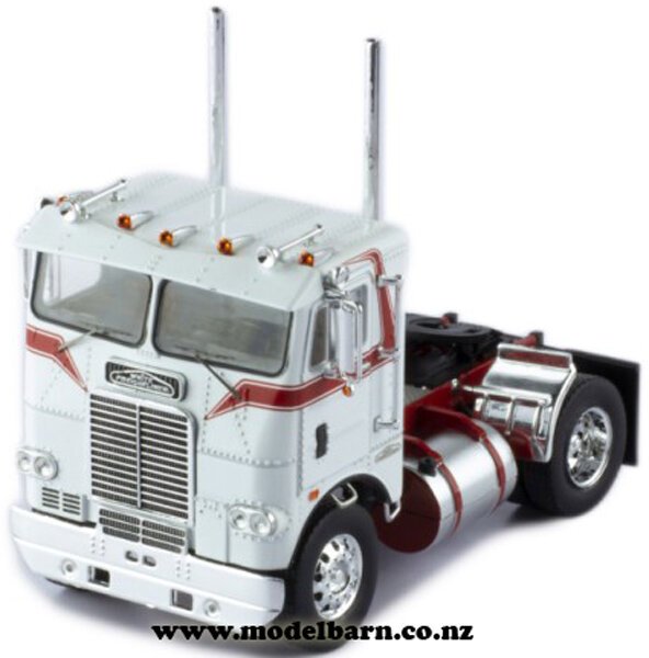 ブランドのギフト Prime COE Freightliner White 1/43 Mover red & white (1976, 乗用車