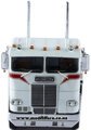 1/43 White Freightliner COE Prime Mover (1976, white & red)
