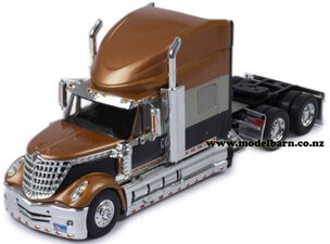 1/43 International LoneStar Prime Mover (2010, copper, black & silver)-trucks-and-trailers-Model Barn