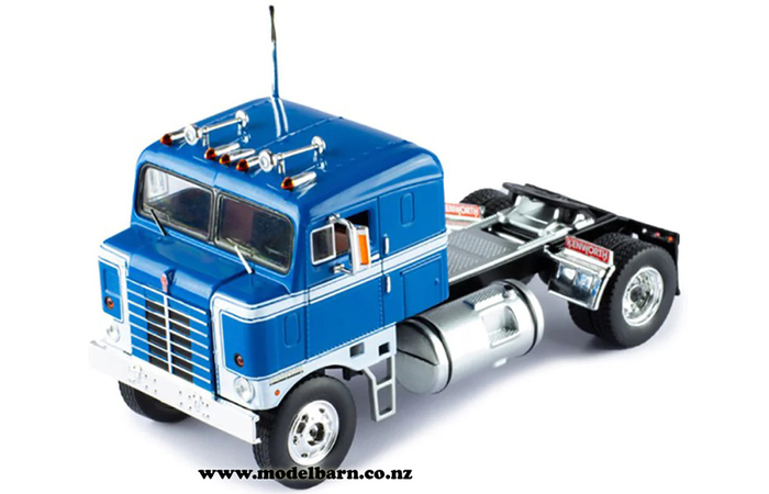 1/43 Kenworth Bullnose Prime Mover (1950, blue & white)