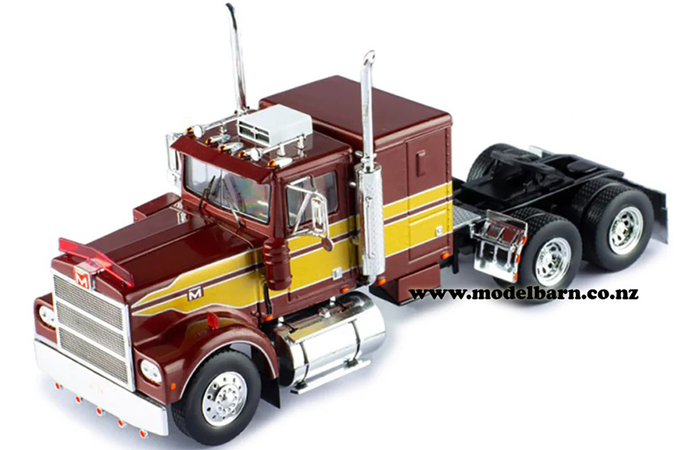 1/43 Marmon CHDT Prime Mover (1980, dark metallic red & gold)