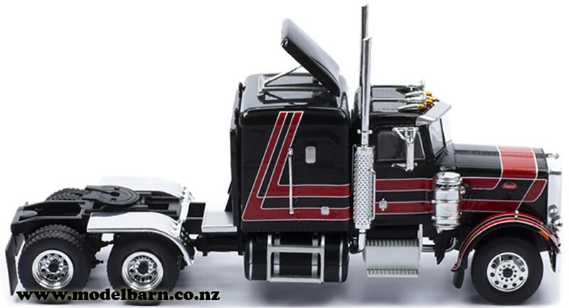 PETERBILT 359 Noir/rouge 1973 IXO Réf TR158 - La Boutique D'ALAIN