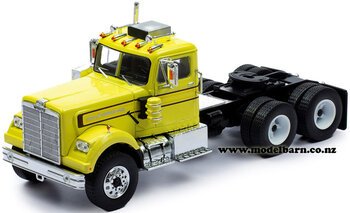 1/43 White Western Star 4864 Prime Mover (1970, yellow)-trucks-and-trailers-Model Barn