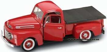 1/18 Ford Bonus F-1 Pick-Up (1948, red, unboxed)-ford-Model Barn