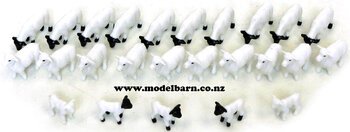 1/64 Sheep & Lambs Set (bag of 25)-animals-and-figurines-Model Barn