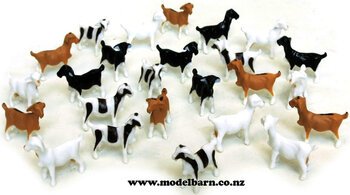 1/64 Goats Set (bag of 25)-animals-and-figurines-Model Barn