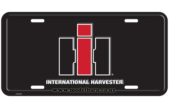 John Deere License Plate IH Logo With IH Farmall Tractor Metal License Plate, 11.875in X Case Ih Made In Usa Patriotic License Plate Obt140 Parts - Foto 2